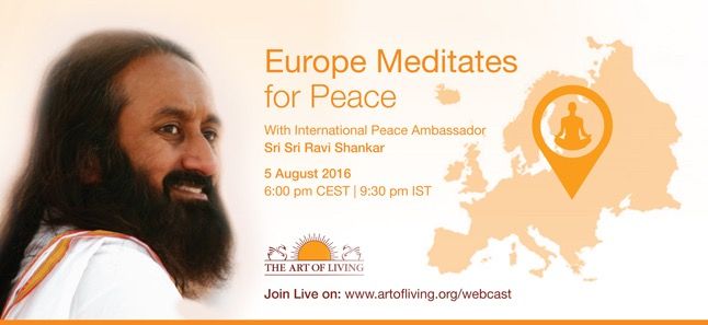 Europe Meditates with Sri Sri Ravi Shankar