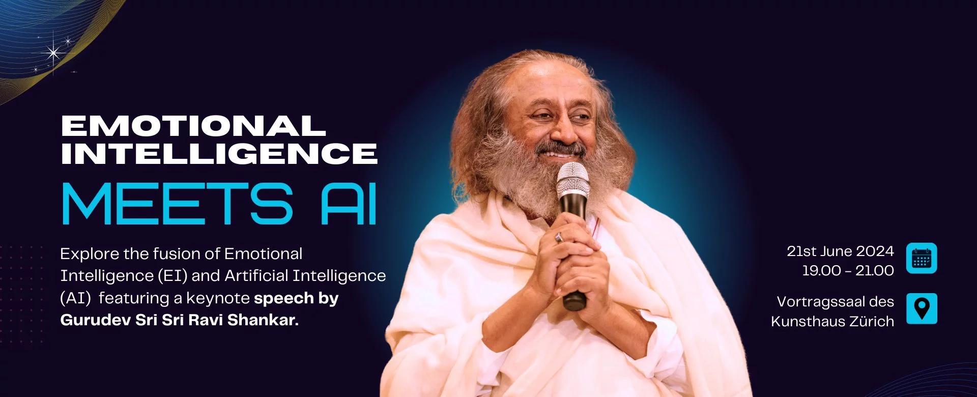 Explore the future of value-based education in an artificial intelligence (AI) -powered era, featuring a keynote speech & meditation by Gurudev Sri Sri Ravi Shankar.