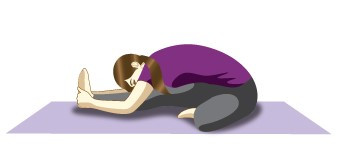 Janu Shirasasana - fertility boosting yoga